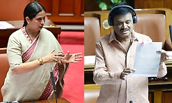 ಸಚಿವೆ ಲಕ್ಷ್ಮೀ ಹೆಬ್ಬಾಳ್ಕರ್‌- ಮುನಿರತ್ನ ‘ಸಖತ್‌ ಆ್ಯಕ್ಟಿಂಗ್‌’ ಜಟಾಪಟಿ