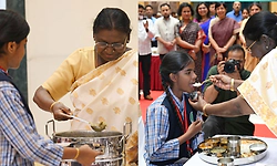 ಶಾಲಾ ಮಕ್ಕಳಿಗೆ 500 ಕೋಟಿ ಊಟ ಕೊಟ್ಟ ಅಕ್ಷಯ ಪಾತ್ರ