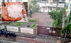 Hailstorm: ಶಿವಮೊಗ್ಗದಲ್ಲೂ ಆಲಿಕಲ್ಲು ಮಳೆ...ಜನಜೀವನ ಅಸ್ತವ್ಯಸ್ತ