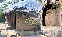 Siddapura: ನಿಧಿಗಾಗಿ ಗುಡಿಸಲಲ್ಲಿ ಗುಂಡಿ ಅಗೆದು ಶೋಧ