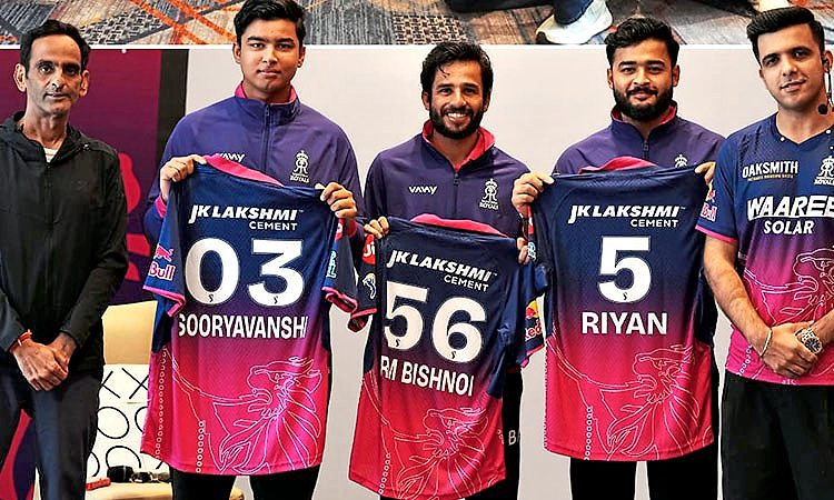 ಆರ್‌ಸಿಬಿಯನ್ನು ಹೋಲುವ ರಾಜಸ್ಥಾನ್ ಹೊಸ ಜೆರ್ಸಿ! 