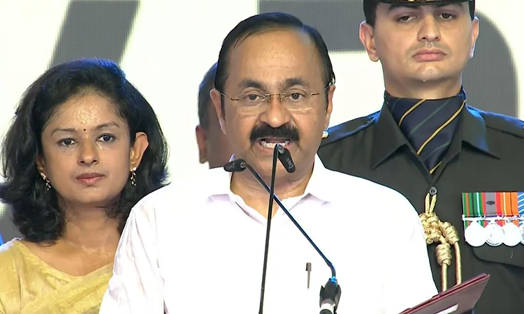 V D Satheesan sworn in as Kerala Chief Minister