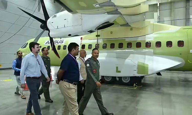 First Airbus aircraft assembled in India ready for testing
