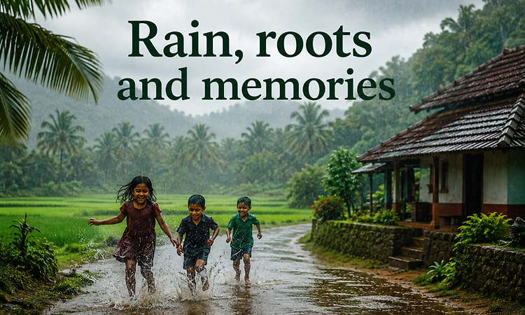 Shades of monsoon: Memories of rain-soaked childhood