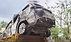 BJP leader burnt alive after SUV allegedly trapped between trucks and set on fire