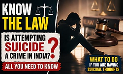 Know the law: Is attempting suicide a crime in India?  All you need to know