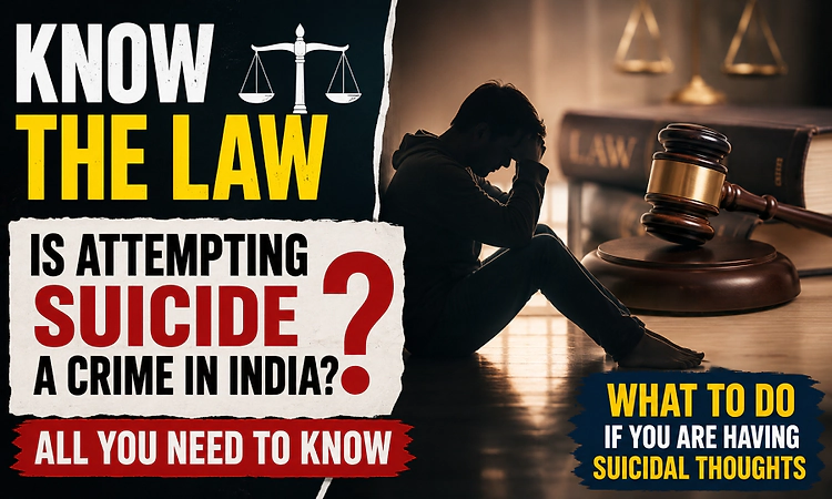 Know the law: Is attempting suicide a crime in India?  All you need to know