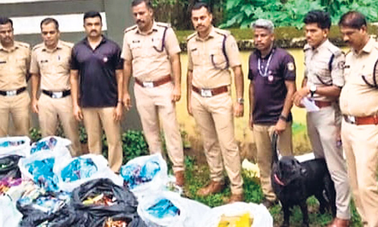 ಮಧೂರು: ಕಾರಿನಲ್ಲಿ ಸಾಗಿಸುತ್ತಿದ್ದ ತಂಬಾಕು ಉತ್ಪನ್ನ ಸಹಿತ ಬಂಧನ