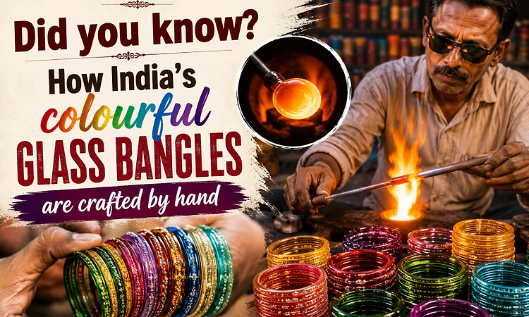 Did you know? The fascinating craft behind India's glass bangles