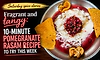 Fragrant and tangy: 10-minute pomegranate rasam recipe to try this week