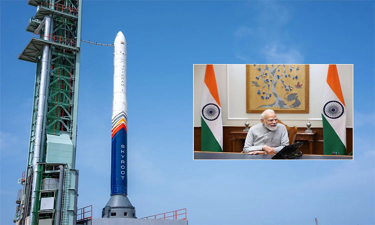 ವಿಕ್ರಮ್‌-1 ಯಶಸ್ವಿ ಉಡಾವಣೆ: ‘ಆತ್ಮನಿರ್ಭರ ಭಾರತ’ಕ್ಕೆ ಸಾಕ್ಷಿ ಎಂದ ಪ್ರಧಾನಿ ಮೋದಿ