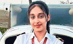 Mangaluru: Aishwarya Raj earns commercial pilot licence after completing professional training