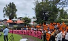 Mangaluru: BMS stages protest seeking fulfilment of various demands of workers