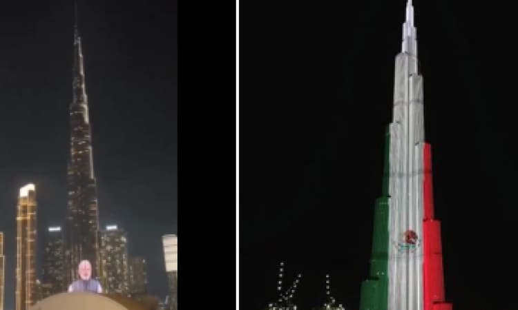Dubai's Burj Khalifa dazzles with greetings on PM Modi’s 75th birthday