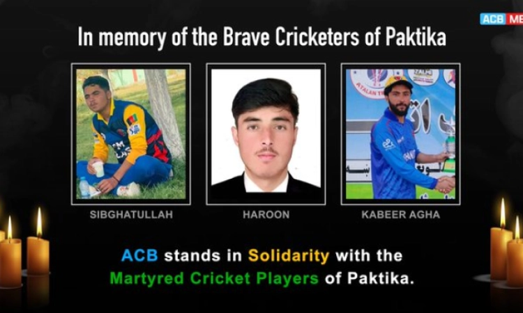 Afghanistan pull out of tri-series involving Pakistan after killing of Afghan players in Paktika