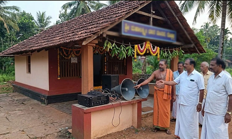 Puttur: ದೊಡ್ಡಡ್ಕ: ಮಂದಿರದ ಧ್ವನಿವರ್ಧಕ‌ ಸೊತ್ತು ಕಳವು; ಪತ್ತೆ