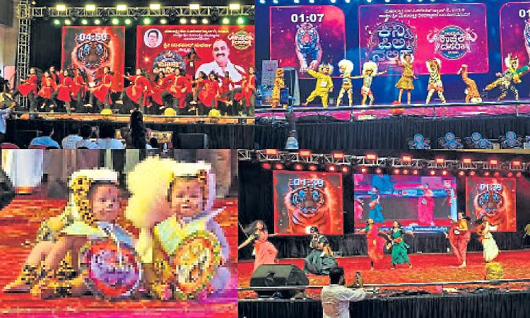 ಕಿನ್ನಿಪಿಲಿ, ಪೊಣ್ಣು ಪಿಲಿ ನಲಿಕೆ ಆಕರ್ಷಣೆ