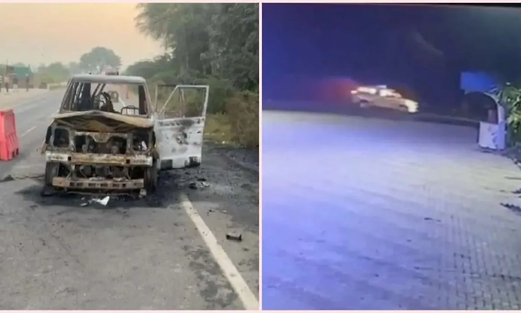 Newborn, doctor among 4 killed as ambulance catches fire in Gujarat