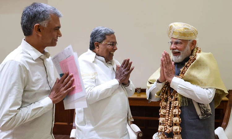 ಪ್ರಧಾನಿ ನರೇಂದ್ರ ಮೋದಿ ಮುಂದೆ ಸಿಎಂ ಸಿದ್ದರಾಮಯ್ಯ ಪಂಚ ಬೇಡಿಕೆ