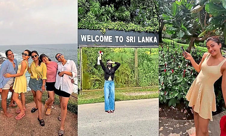Rashmika Mandanna enjoys pre-wedding trip to Sri Lanka with friends