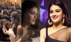 Cinema;ಸಮಾರಂಭದಲ್ಲಿ ಅಂಧಾಭಿಮಾನ: ಪರದಾಡಿದ ನಟಿ ನಿಧಿ ಅಗರ್ವಾಲ್!