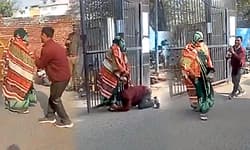 Video: ಹೆಂಡತಿ ಬೇಕೆಂದು ಅತ್ತೆಯ ಕಾಲು ಹಿಡಿದು ನಡುರಸ್ತೆಯಲ್ಲೇ ಗೋಗರೆದ ಅಳಿಯ