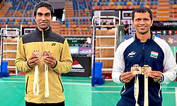 ಪ್ಯಾರಾ ಬ್ಯಾಡ್ಮಿಂಟನ್: ಅವಳಿ ಚಿನ್ನ ಗೆದ್ದ ಭಗತ್, ಸುಕಾಂತ್   