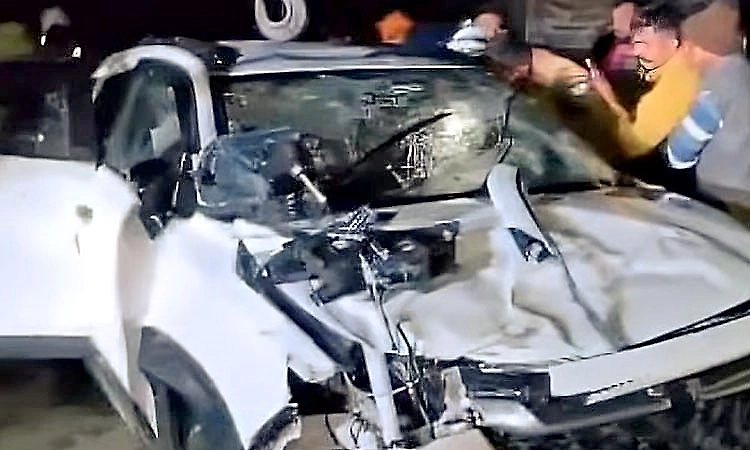 Three brothers among four killed as car plunges into canal in Mathura