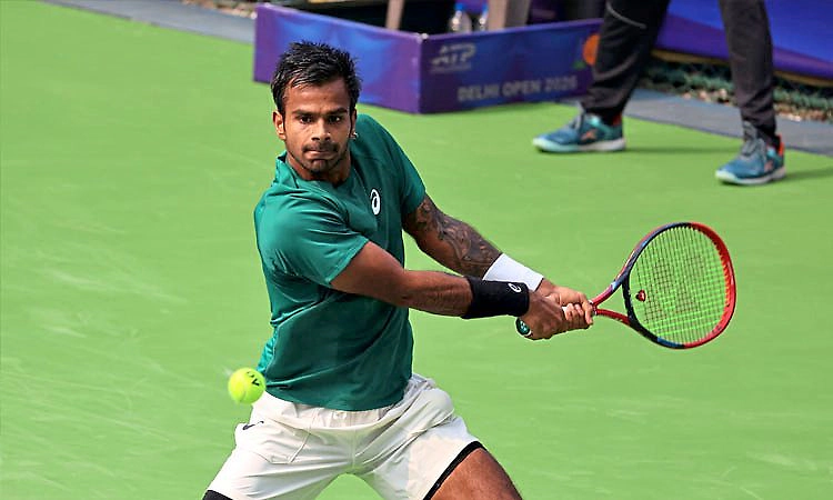 Delhi Open: 2ನೇ ಸುತ್ತಲ್ಲೇ ಹೊರಬಿದ್ದ ಟೆನಿಸಿಗ ನಾಗಲ್‌