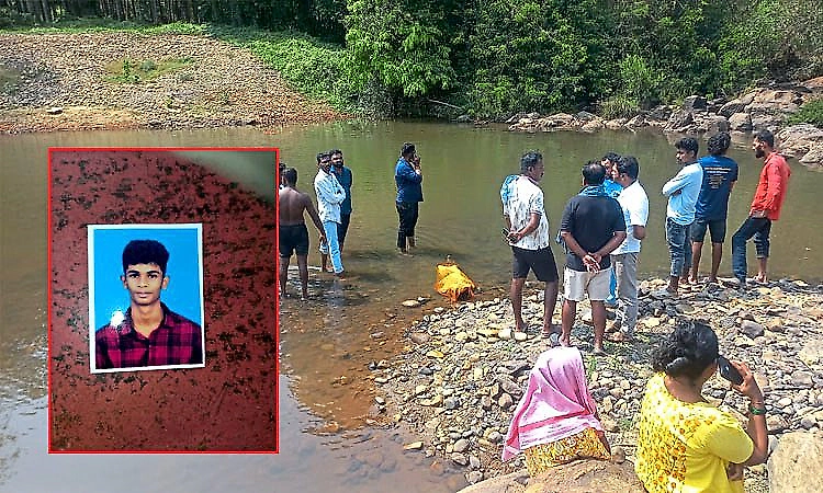Belthangady: II PU student drowns in Nethravathi river near Mundaje