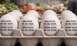 Expiry date: Mandatory to print expiry date on eggs
