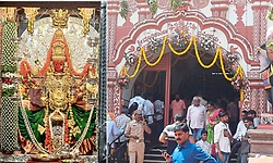 ಶಿರಸಿ: ಯುಗಾದಿಯ ಶುಭ ದಿನದಂದು ಮಾರಿಕಾಂಬಾ ದೇವಿಯ ಪುನಃ ಪ್ರತಿಷ್ಠೆ