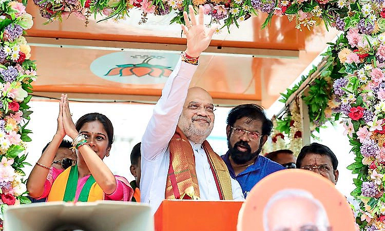 Women's reservation: Cong, DMK 'betrayed' women, BJP will ensure justice, says Amit Shah
