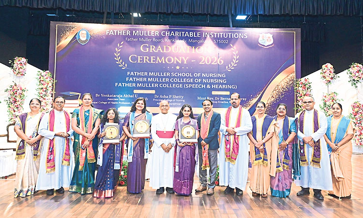 ಫಾದರ್‌ಮುಲ್ಲರ್‌ ಸ್ಕೂಲ್‌ ಆಫ್‌ ನರ್ಸಿಂಗ್‌, ವಾಕ್‌, ಶ್ರವಣ ಕಾಲೇಜು: ಪದವಿ ಪ್ರದಾನ