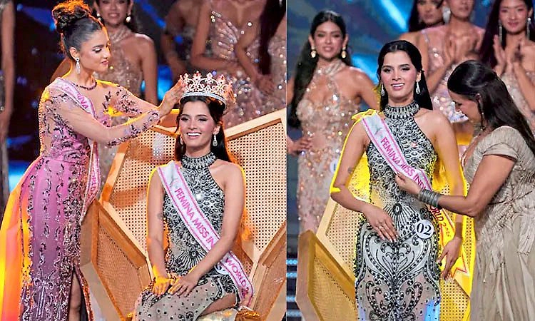 2026ನೇ ಸಾಲಿನ ಫೆಮಿನಾ ಮಿಸ್ ಇಂಡಿಯಾ ಕಿರೀಟ ಮುಡಿಗೇರಿಸಿಕೊಂಡ ಗೋವಾದ ಸಾಧ್ವಿ ಸತೀಶ್ ಸೈಲ್!