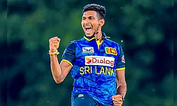 ಕೋಲ್ಕತಾ ಬಂದಿಳಿದ ಕೆಕೆಆರ್‌ ವೇಗಿ ಮಥೀಶ ಪತಿರಣ   