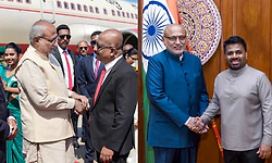 ಉಪರಾಷ್ಟ್ರಪತಿ ಸಿ.ಪಿ.ರಾಧಾಕೃಷ್ಣನ್ ಶ್ರೀಲಂಕಾಕ್ಕೆ ಅಧಿಕೃತ ಭೇಟಿ; ದ್ವಿಪಕ್ಷೀಯ ಮಾತುಕತೆ