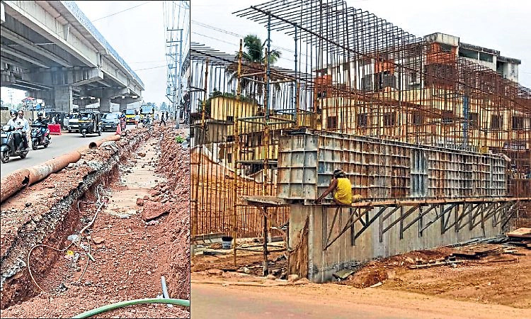 ಕೈಕಂಬ ಪೇಟೆಯಲ್ಲಿ ಕುಂಟುತ್ತಿರುವ ಚರಂಡಿ ಕಾಮಗಾರಿ