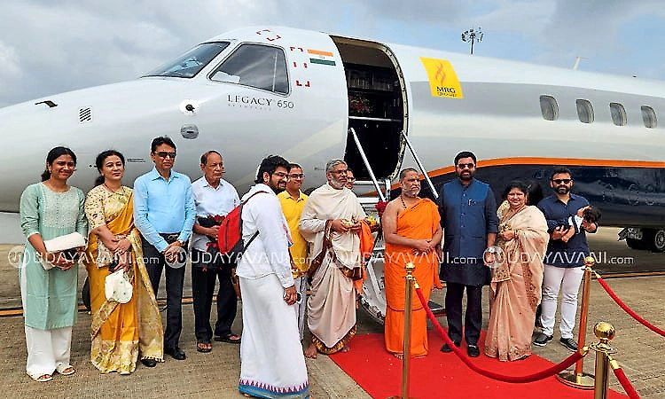 Mangaluru: Entrepreneur Dr K. Prakash Shetty acquires Embraer Legacy 650 private jet