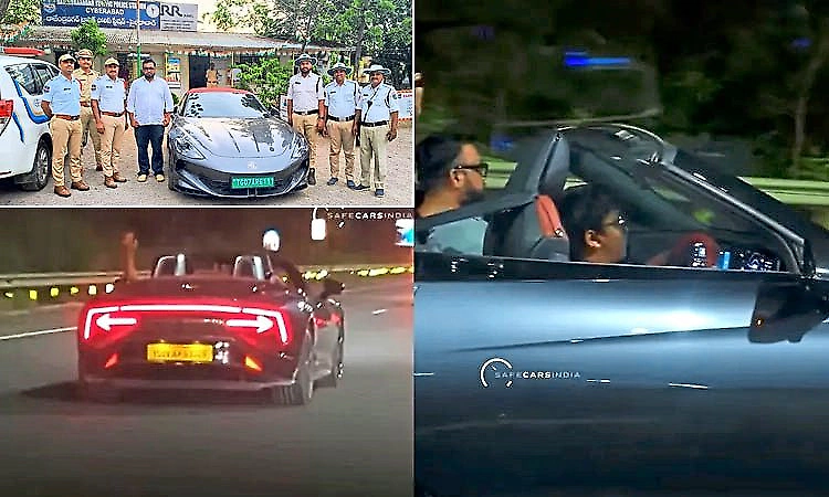 Video: Boy's luxury ride goes viral; father arrested, car seized