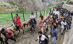 Amarnath Yatra suspended as J&K braces for heavy rain