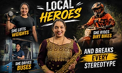  Local Heroes: Meet 'Savyasachi' Namrasha Nishmith : The woman who redefines strength 