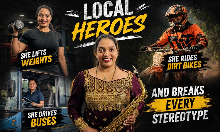  Local Heroes: Meet 'Savyasachi' Namrasha Nishmith : The woman who redefines strength 