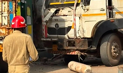 One killed and six injured after gas tank explodes at CNG station in Delhi