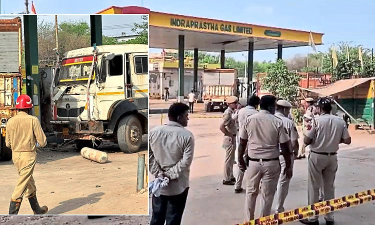 ಪಂಪ್ ನಲ್ಲಿ ಸಿಎನ್‌ಜಿ ಸಿಲಿಂಡರ್ ಸ್ಫೋಟ: ಮೂವರು ಸಿಬ್ಬಂದಿ ಸಾವು, ಮೂವರಿಗೆ ಗಂಭೀರ ಗಾಯ