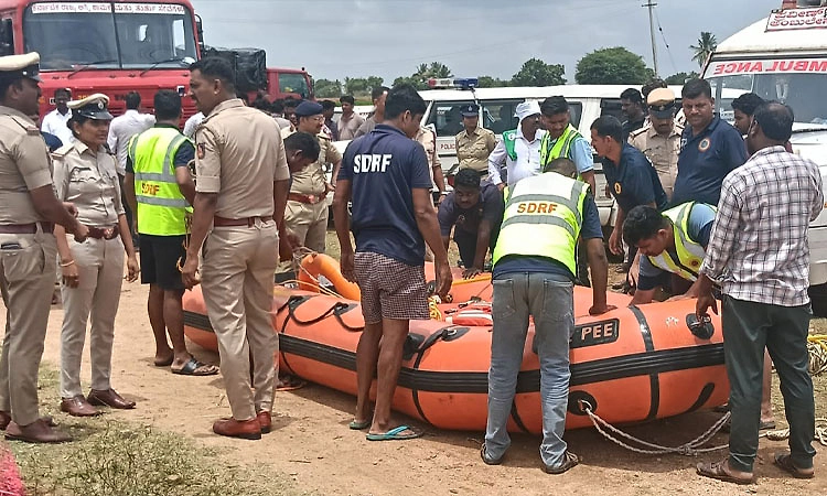 ತುಂಗಭದ್ರಾ ಹಿನ್ನೀರಿನಲ್ಲಿ ಮೀನು ಹಿಡಿಯಲು ತೆರಳಿದ್ದ ಮೂವರು ಅಣ್ಣತಮ್ಮಂದಿರು ನೀರುಪಾಲು
