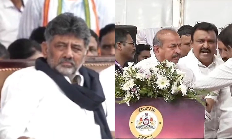 BJP MLA objects to 'two-stanza rendition' of Vande Mataram at CM’s Thirthahalli event
