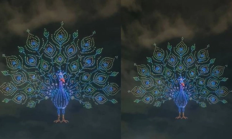 Mysuru Dasara drone shows by BotLab Dynamics sets Guinness World Record 