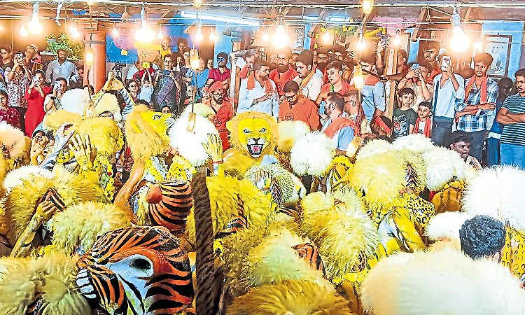 ಕಟೀಲಿನೆಡೆಗೆ ಎಕ್ಕಾರ್ದ ಪಿಲಿ ನಡಿಗೆ!
