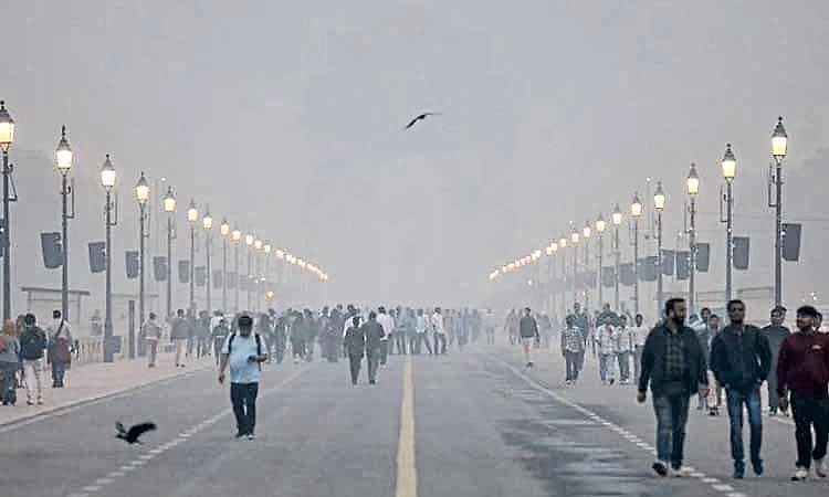 ಉತ್ತರ ಭಾರತಕ್ಕೆ ಮಂಜಿನ ಹೊದಿಕೆ: ದಿಲ್ಲಿಗೆ ರೆಡ್ಅಲರ್ಟ್‌